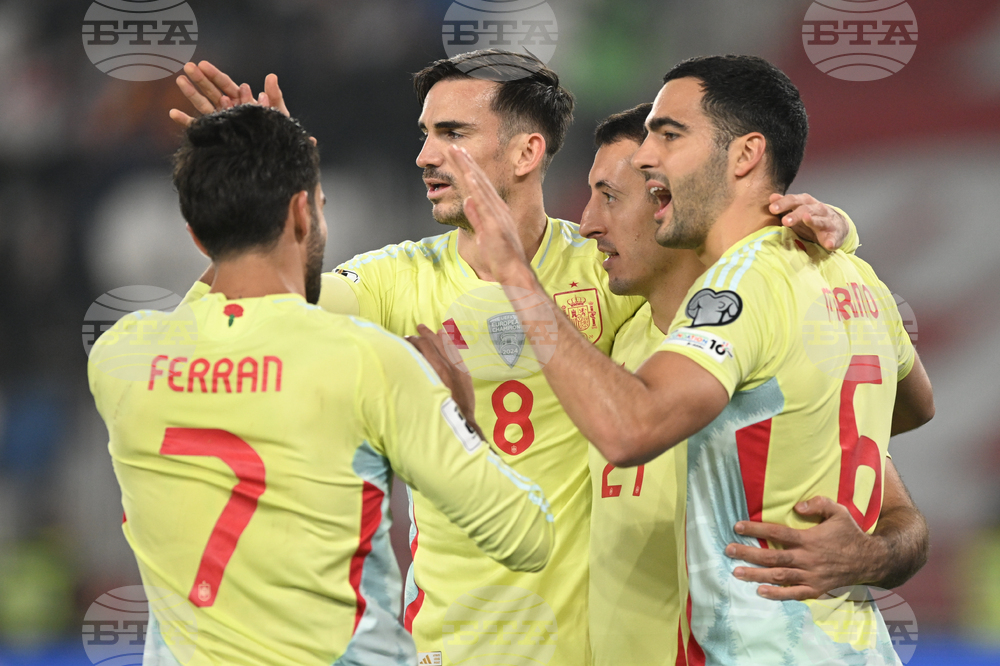 Georgia Spain WCup Soccer