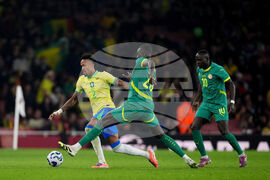 Britain Brazil Senegal Soccer