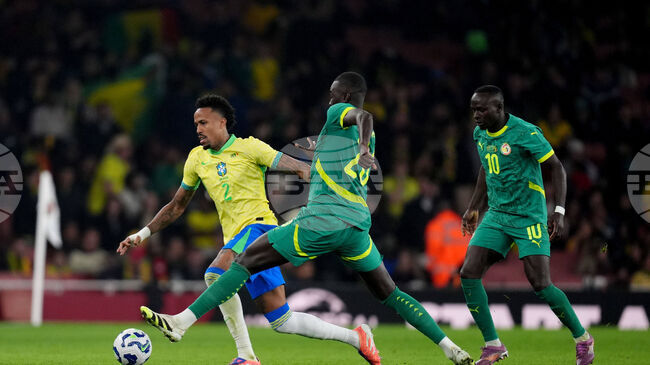 Защитникът на Реал Мадрид Милитао получи контузия в мача на Бразилия срещу Тунис