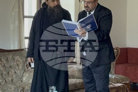 Гърция - Света Гора - БТА предостави на Зографския манастир на Света гора новини и снимки за него от архивите на агенцията 