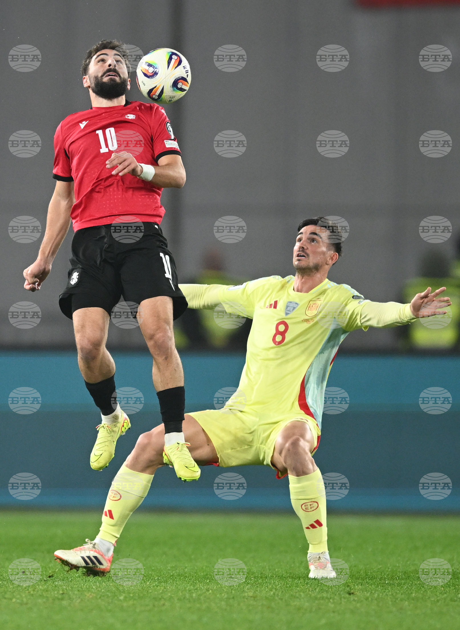 Georgia Spain WCup Soccer