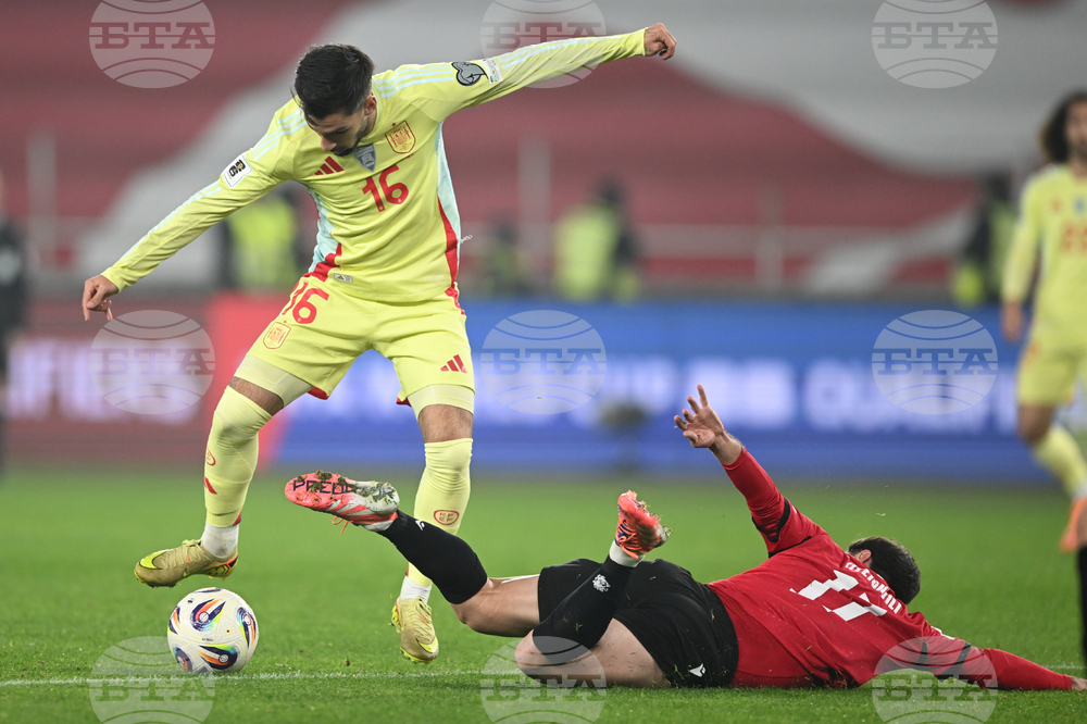 Georgia Spain WCup Soccer