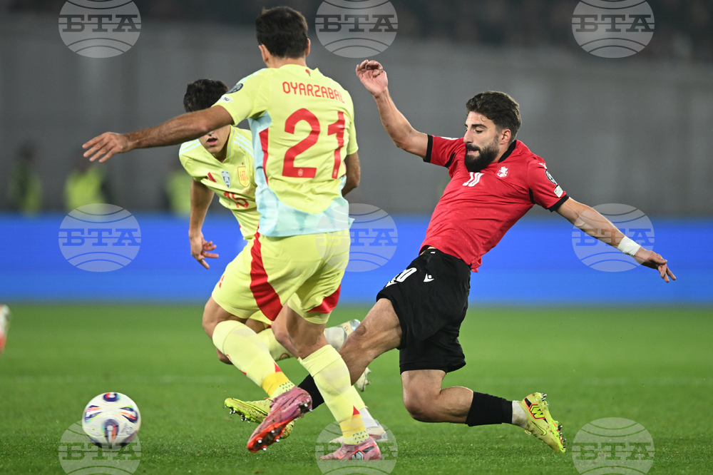 Georgia Spain WCup Soccer