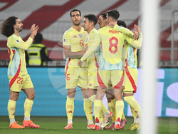 Georgia Spain WCup Soccer