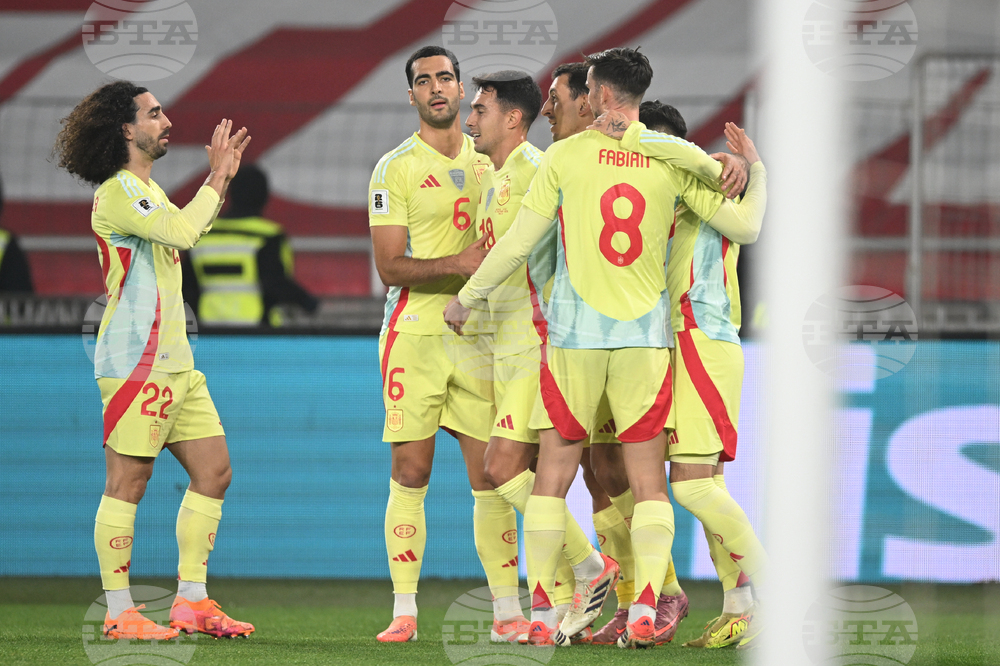 Georgia Spain WCup Soccer