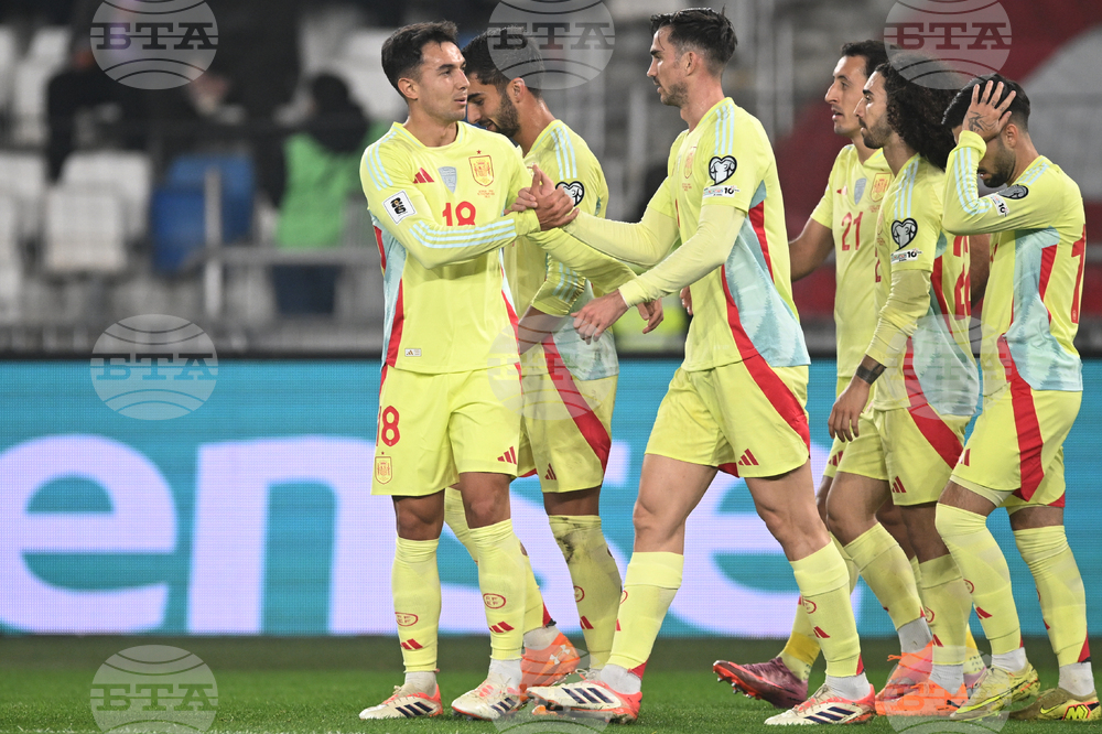 Georgia Spain WCup Soccer