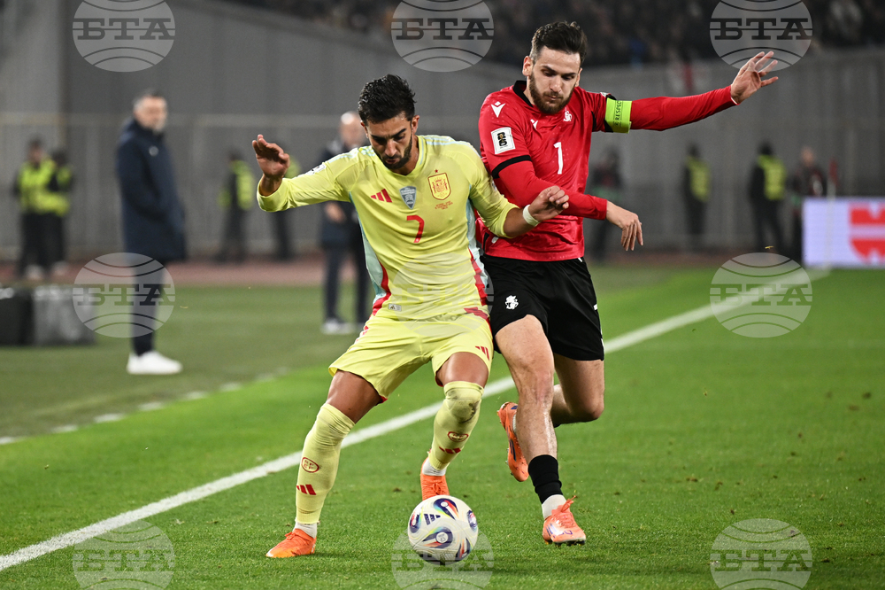 Georgia Spain WCup Soccer