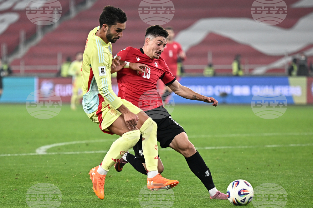 Georgia Spain WCup Soccer