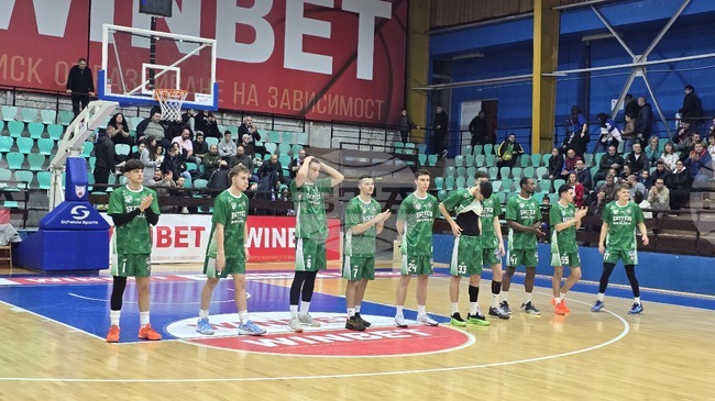 Ботев 2012 (Враца) победи Левски в баскетболното първенство за мъже 