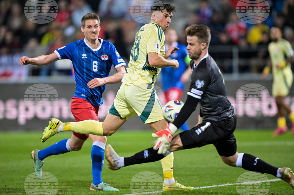 Liechtenstein Wales WCup Soccer