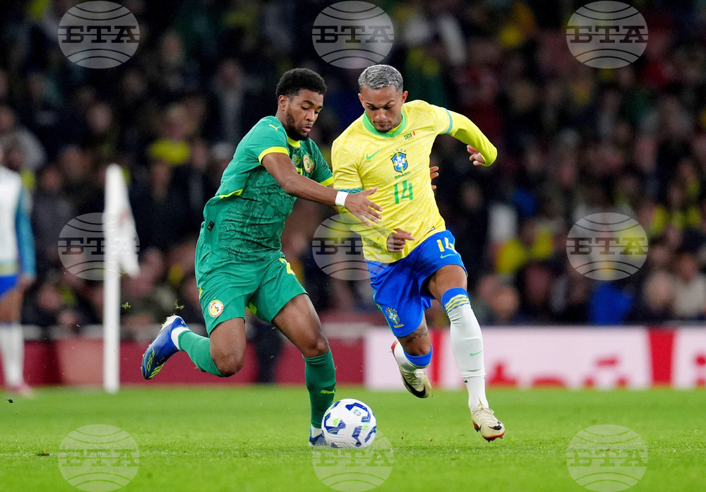 Britain Brazil Senegal Soccer