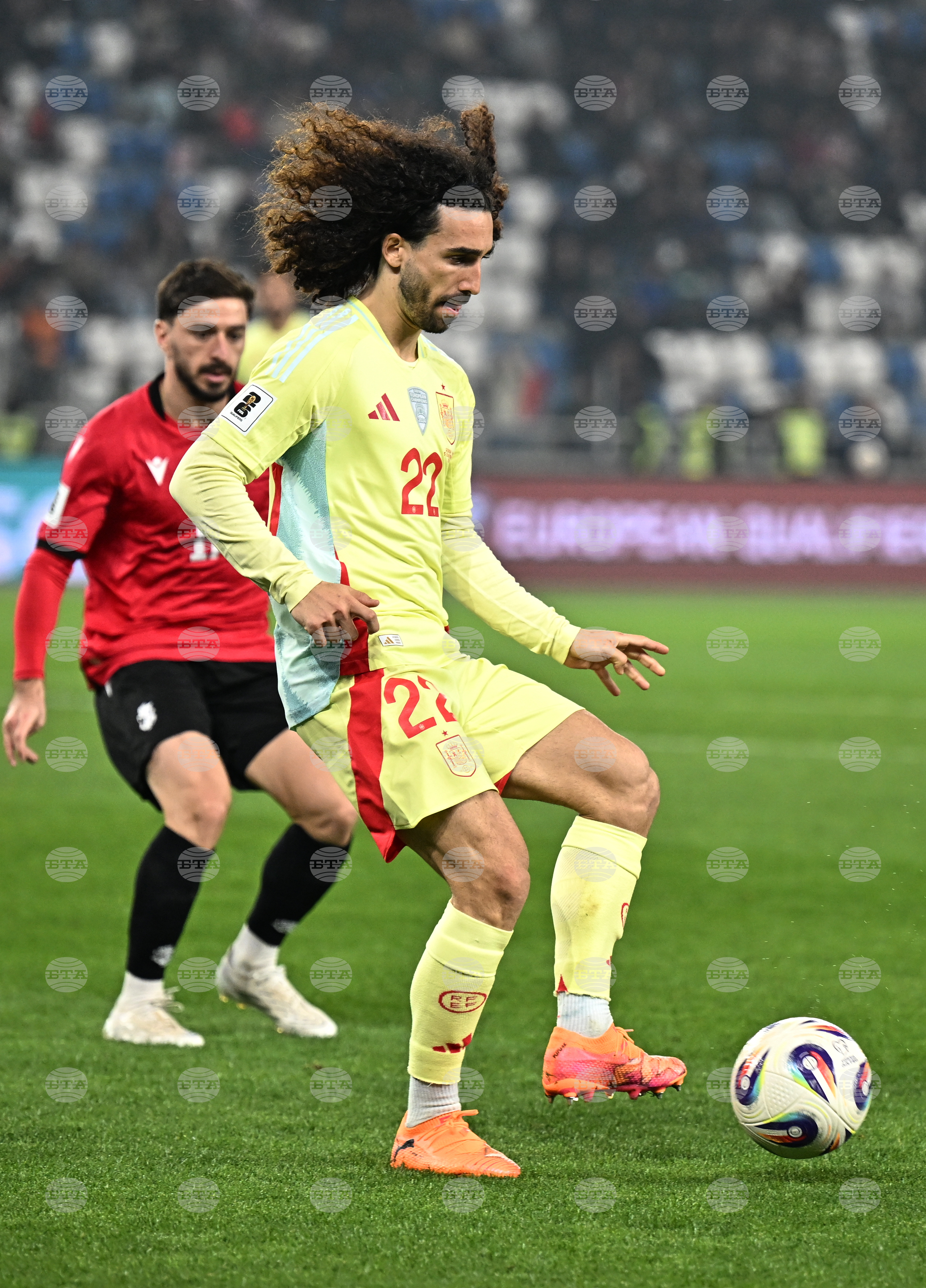 Georgia Spain WCup Soccer