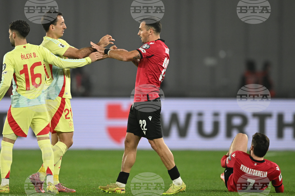 Georgia Spain WCup Soccer