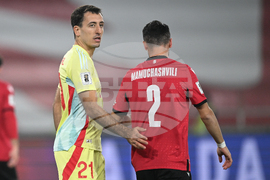 Georgia Spain WCup Soccer