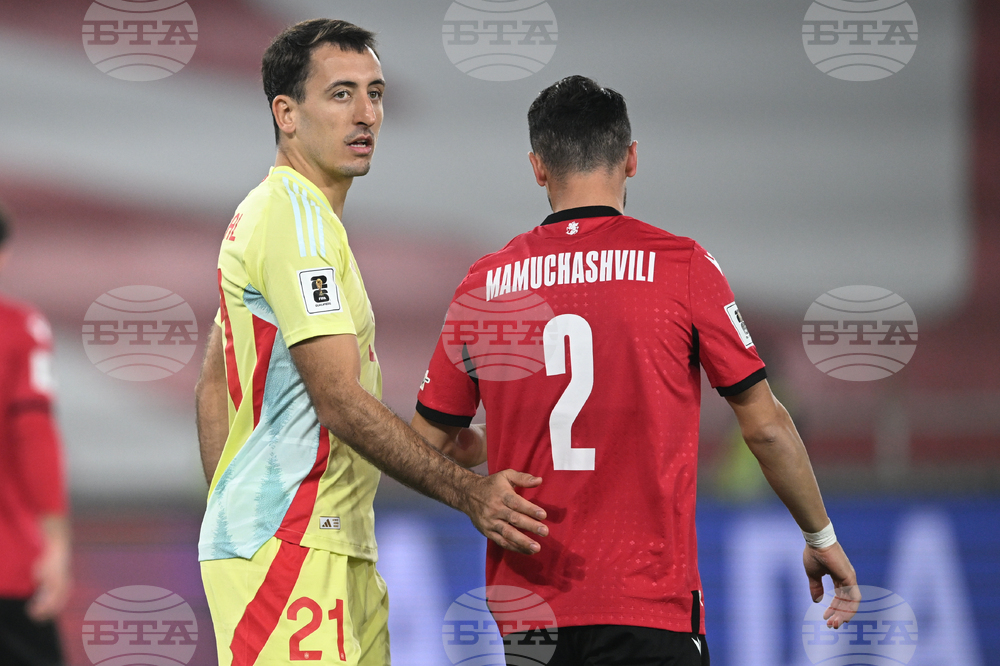 Georgia Spain WCup Soccer