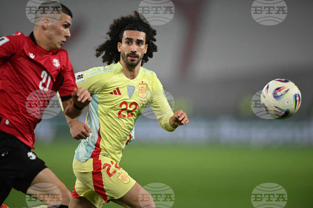 Georgia Spain WCup Soccer