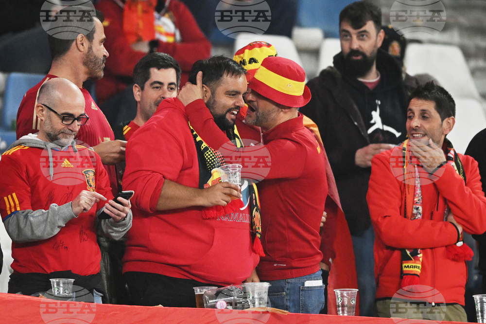 Georgia Spain WCup Soccer