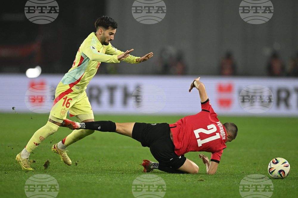 Georgia Spain WCup Soccer