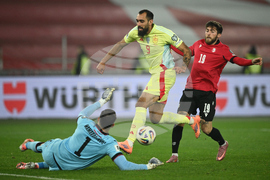 Georgia Spain WCup Soccer