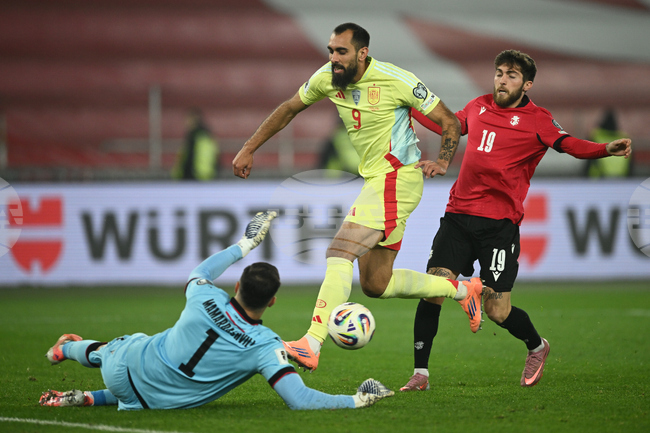 Испания спечели срещу Грузия и вече е все по-близо до Световното първенство
