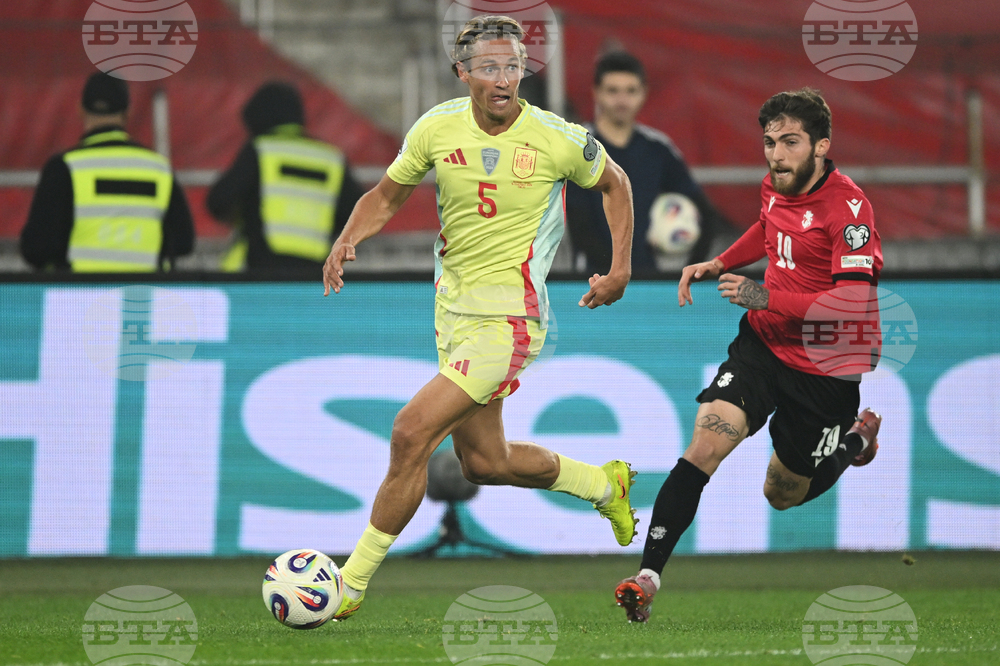 Georgia Spain WCup Soccer