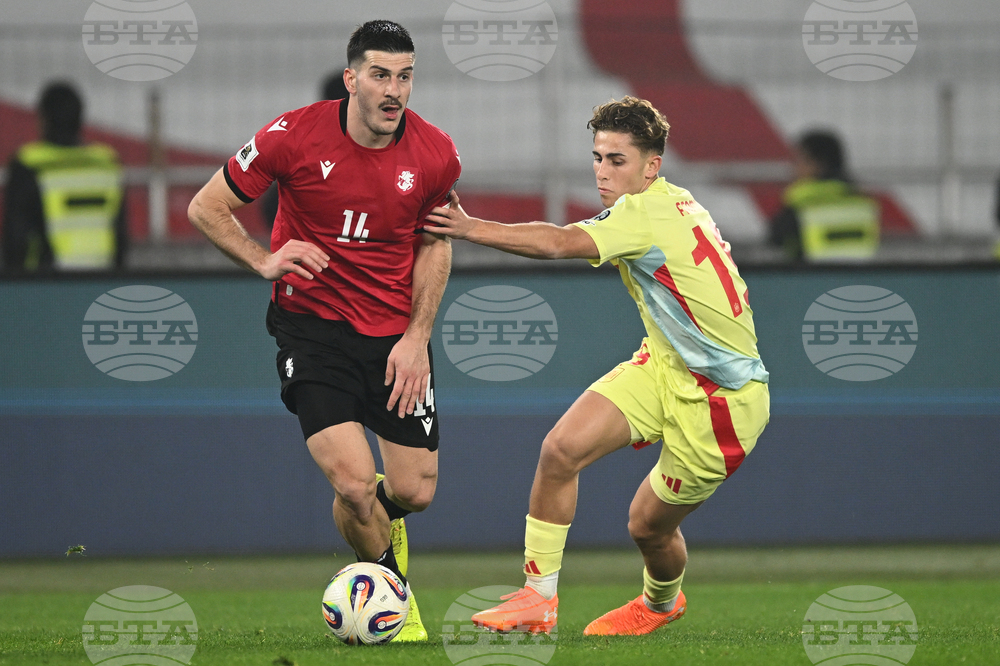 Georgia Spain WCup Soccer