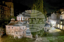 Зографски манастир - нощно бдение за есенния празник на Свети Георги