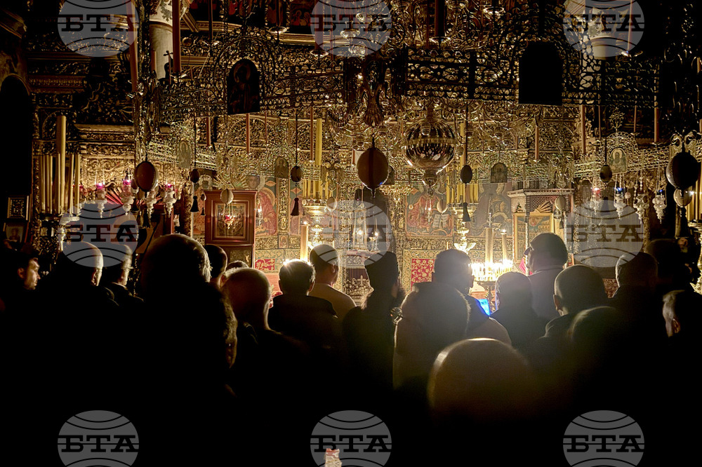 Зографски манастир - нощно бдение за есенния празник на Свети Георги