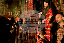 Зографски манастир - нощно бдение за есенния празник на Свети Георги