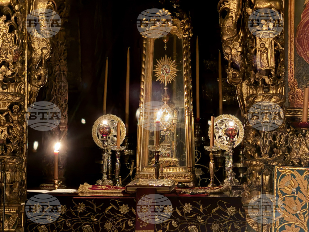 Зографски манастир - нощно бдение за есенния празник на Свети Георги