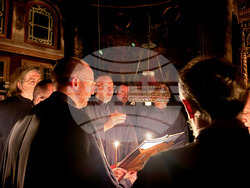 Зографски манастир - нощно бдение за есенния празник на Свети Георги