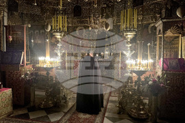 Зографски манастир - нощно бдение за есенния празник на Свети Георги