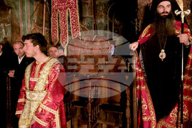 Зографски манастир - нощно бдение за есенния празник на Свети Георги