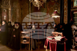 Зографски манастир - нощно бдение за есенния празник на Свети Георги