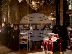 Зографски манастир - нощно бдение за есенния празник на Свети Георги