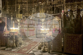 Зографски манастир - нощно бдение за есенния празник на Свети Георги