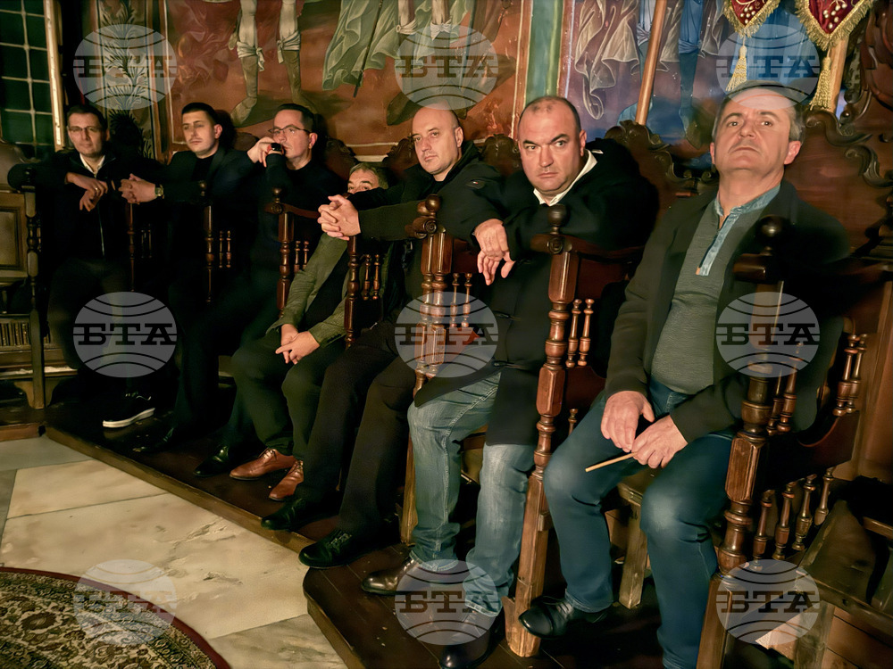 Зографски манастир - нощно бдение за есенния празник на Свети Георги