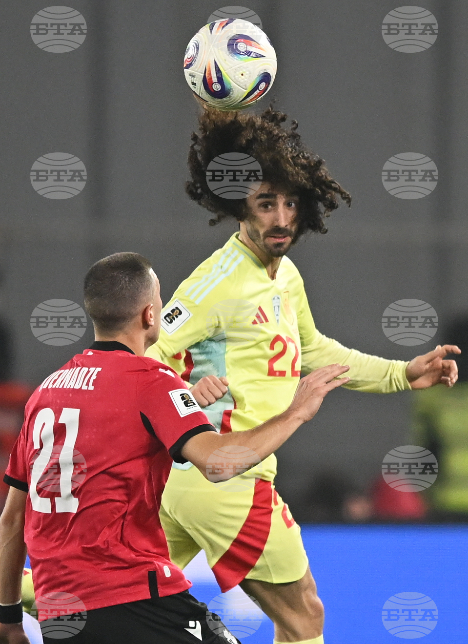 Georgia Spain WCup Soccer