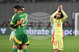 Georgia Spain WCup Soccer