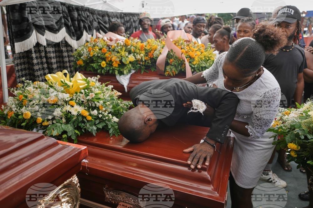 Haiti Extreme Weather Funeral