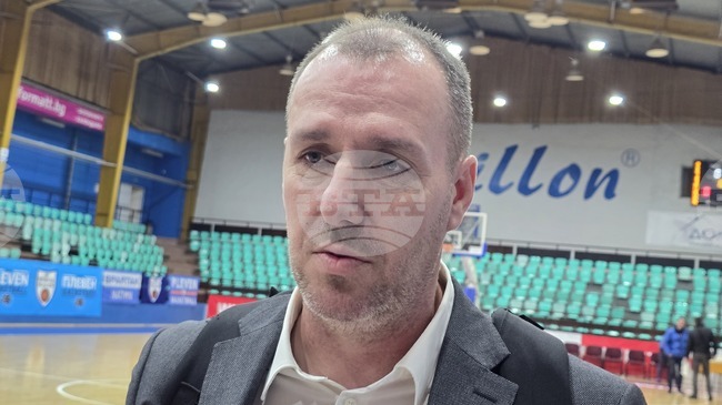 "Младите момчета показват характер“, каза треньорът на баскетболния Ботев 2012 Враца Йован Попович след победата като гост над Спартак Плевен