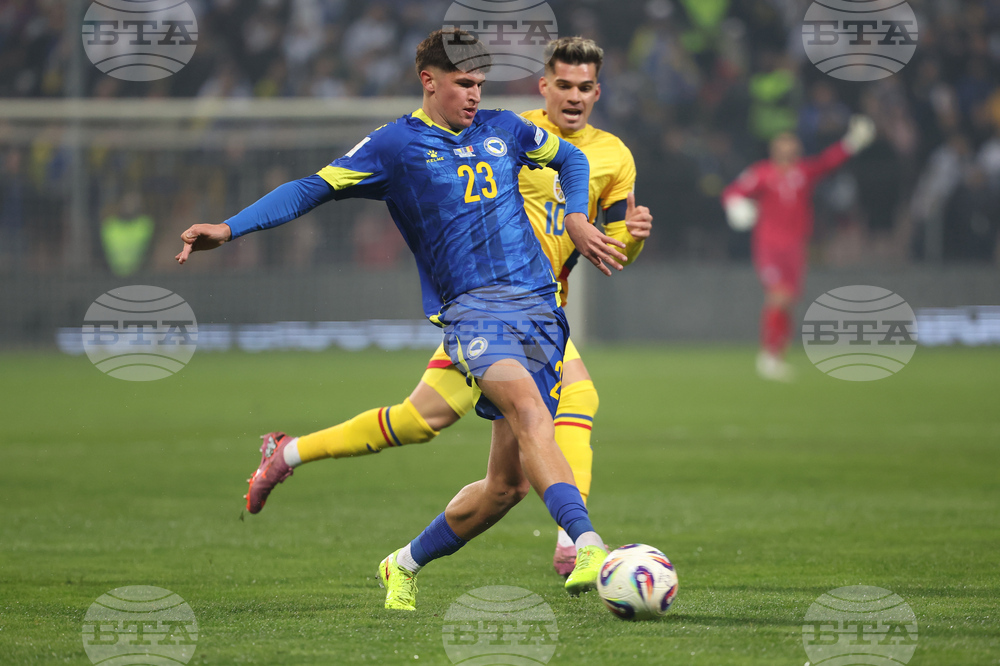 Bosnia Romania WCup Soccer