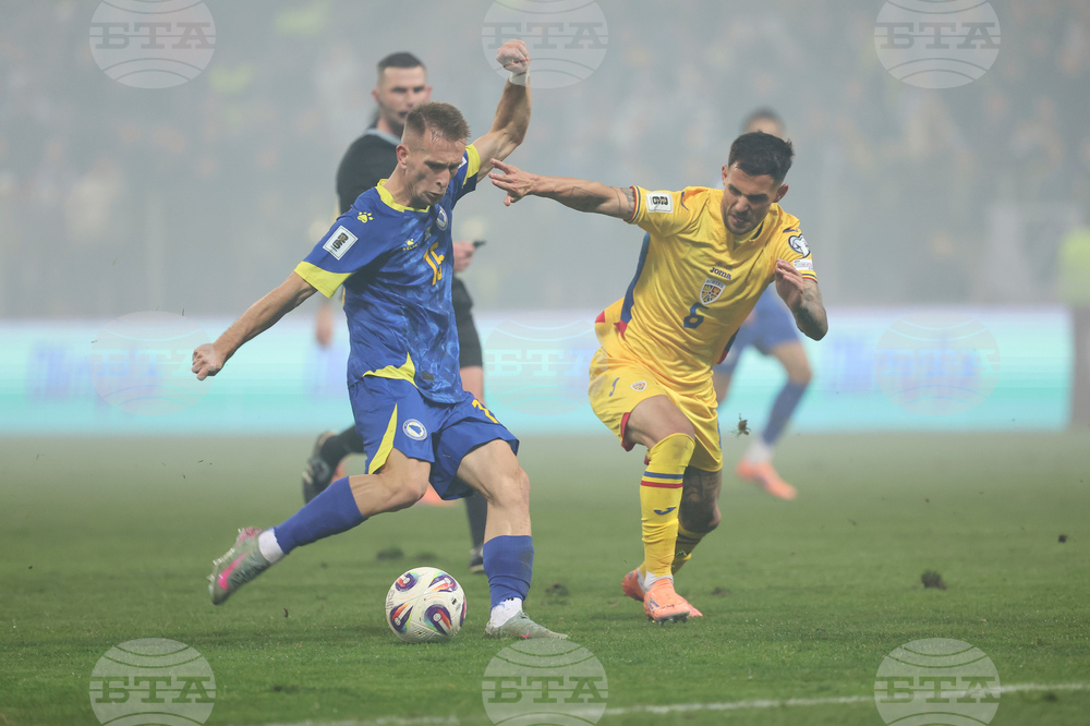 Bosnia Romania WCup Soccer