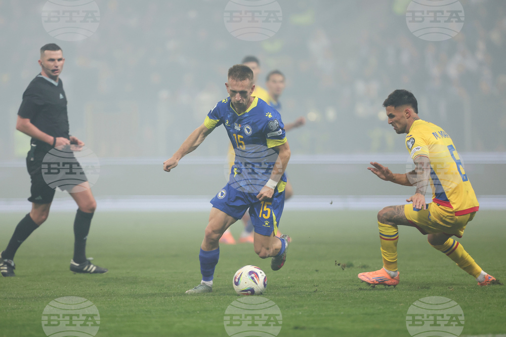 Bosnia Romania WCup Soccer