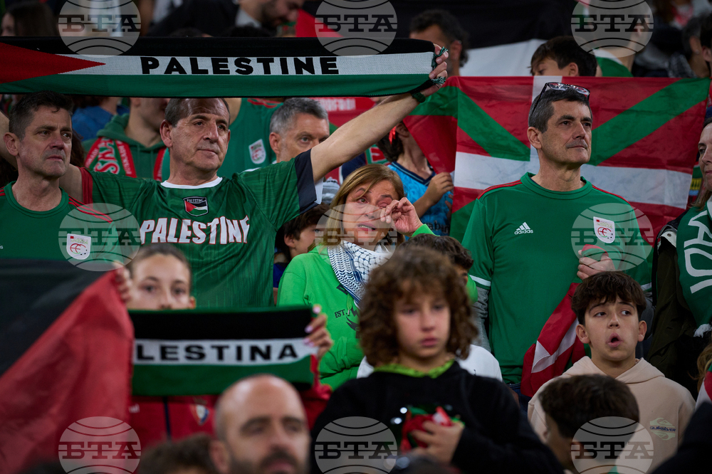 Spain Palestinians Soccer