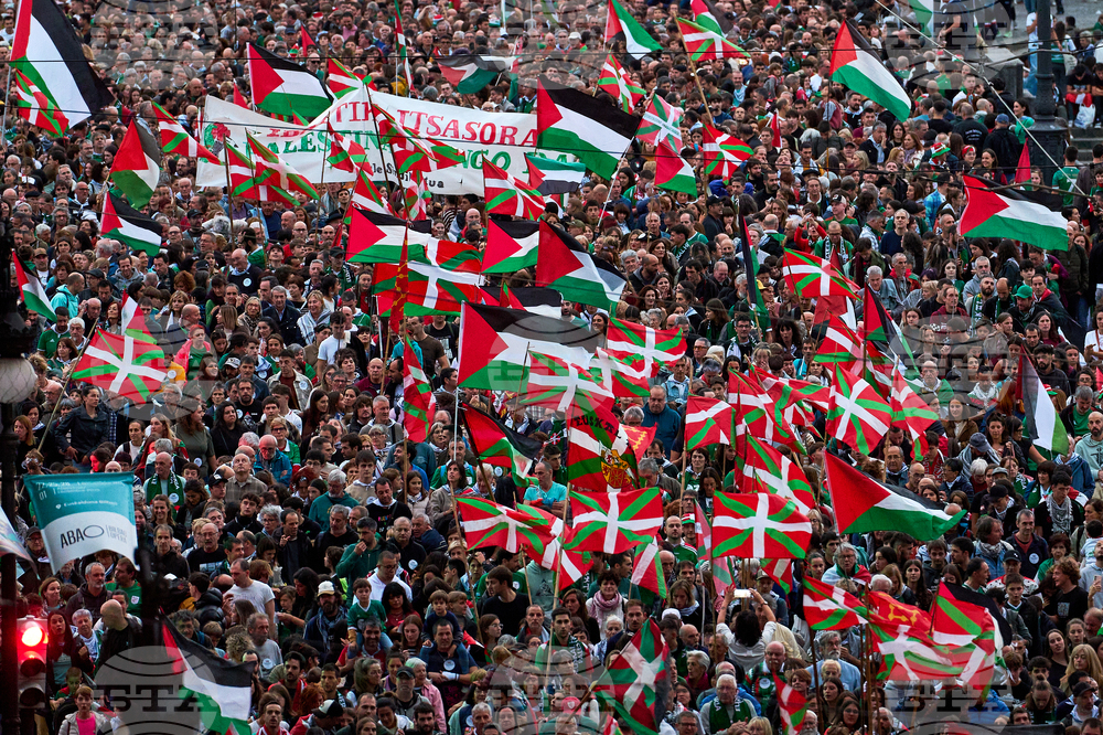 Spain Palestinians Soccer
