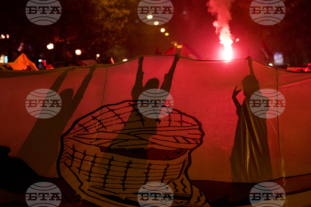 APTOPIX Spain Palestinians Soccer