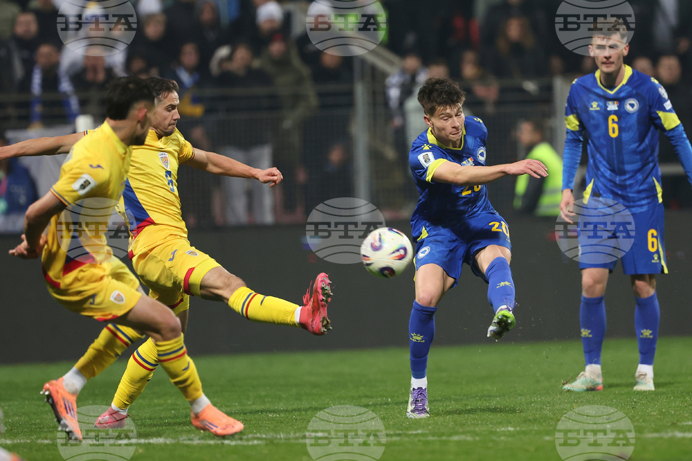 Bosnia Romania WCup Soccer