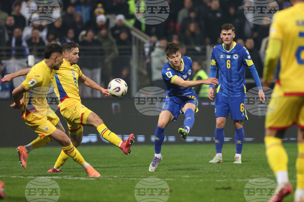 Bosnia Romania WCup Soccer