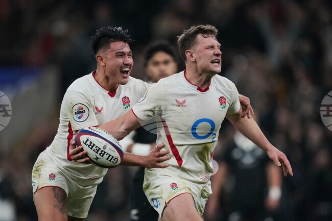 APTOPIX England New Zealand Rugby